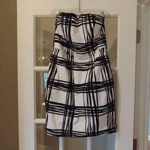 Express strapless dress